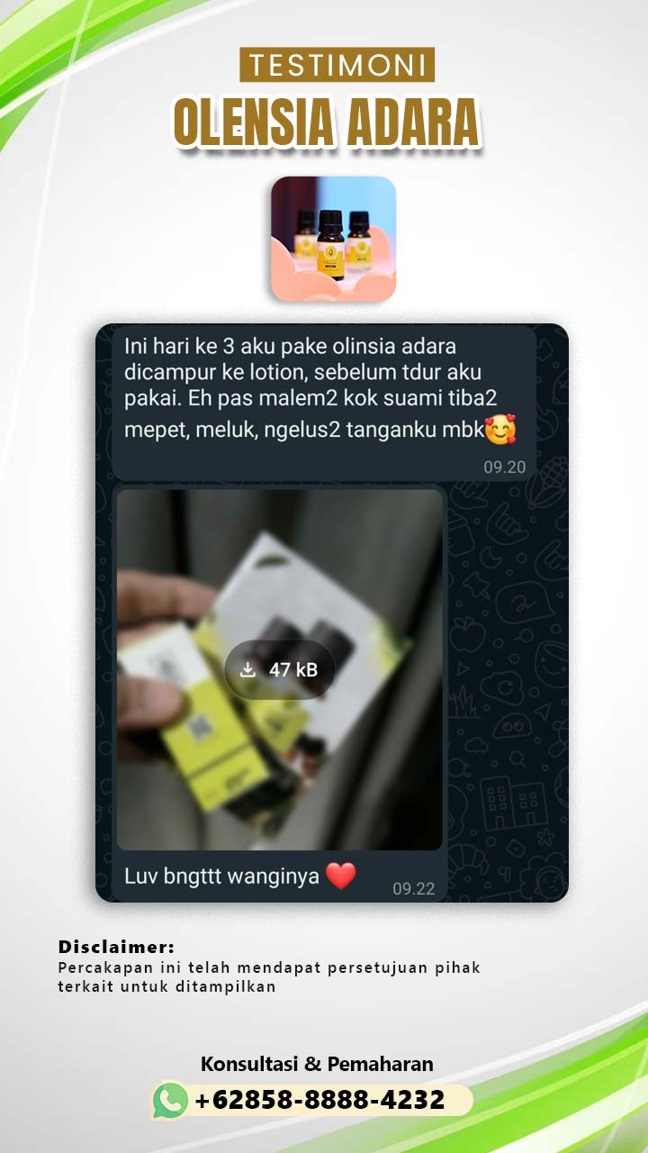 testimoni olensia adara8